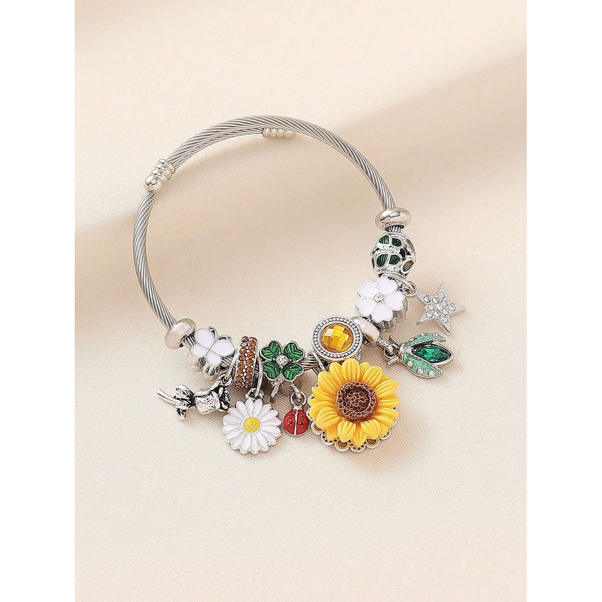 GENERICO - PULSERA LOLITA BISUTERIA FANTASIA GIRASOL ESTRELLA