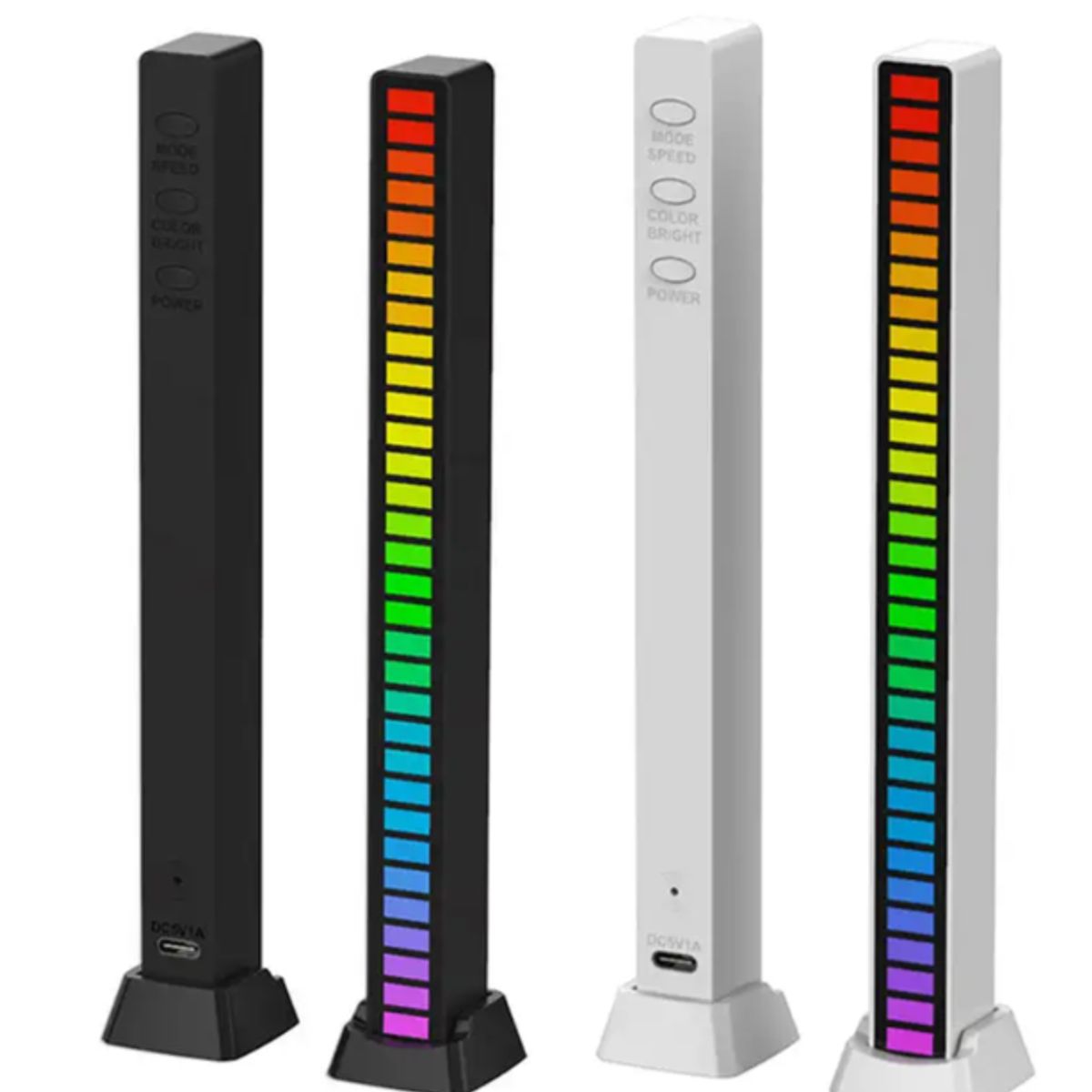 GENERICO - Barra De Luces Led Rítmica Rgb Recargable