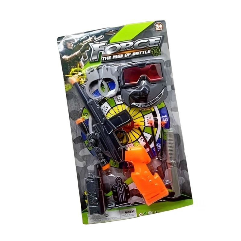 GENERICO - Arma para Jugar con Set Mascara y Accesorios para Niños