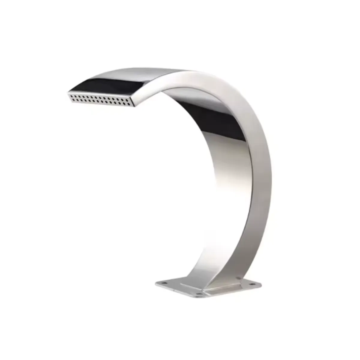 GENERICO - Cascadas para Piscinas de Acero Inoxidable 70x50CM Marca Pool System