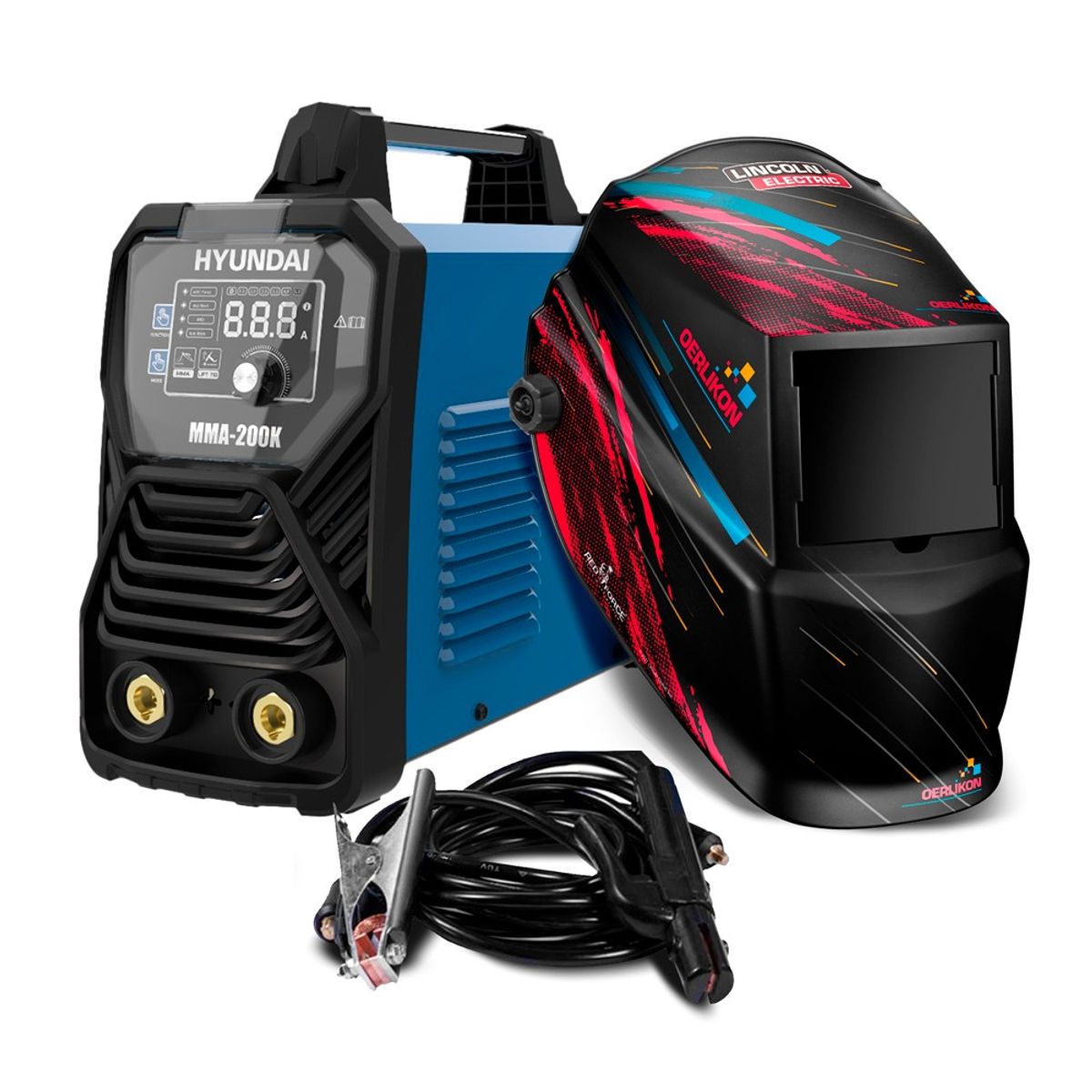 HYUNDAI - SOLDADORA INVERTER HYUNDAI MMA 200K - OERLIKON