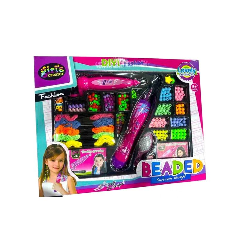 GENERICO - Kit de Peluqueria con Ligas para el Pelo en Multicolor