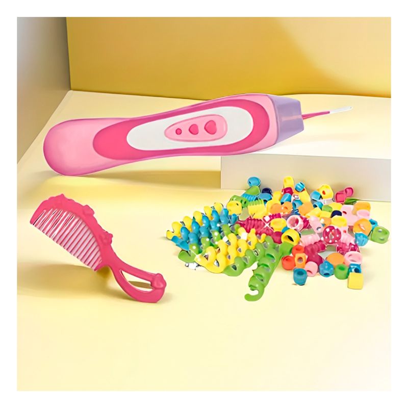 GENERICO - Pack2 Kit para Pelo para Niñas Multicolor Y+Ligas de Regalo