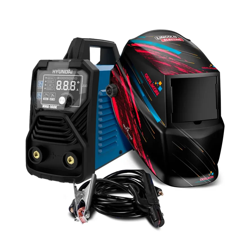 HYUNDAI - SOLDADORA INVERTER HYUNDAI MMA 160K - OERLIKON