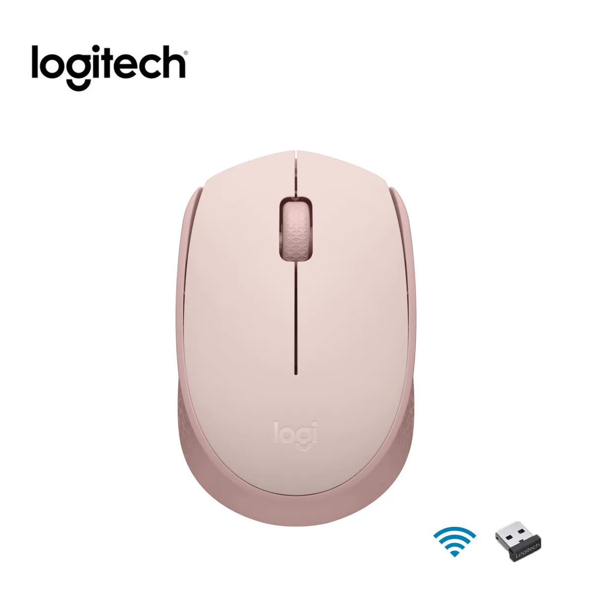 LOGITECH - Mouse Logitech Inalambrico M170 Rosado