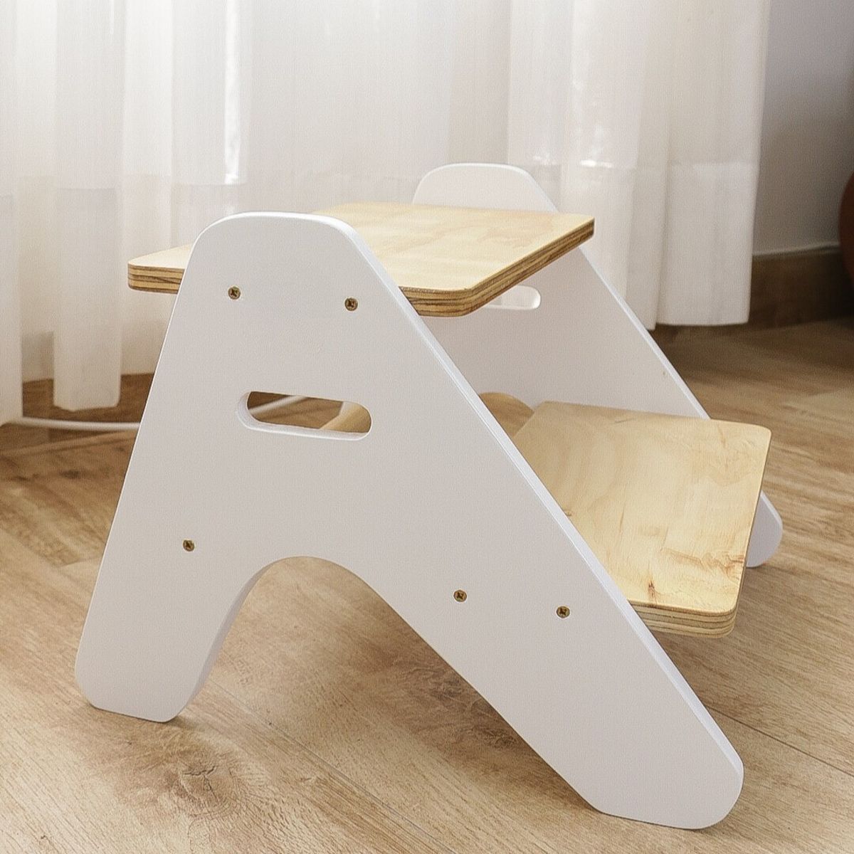 GENERICO - ESCALERA MULTIUSOS DE MADERA