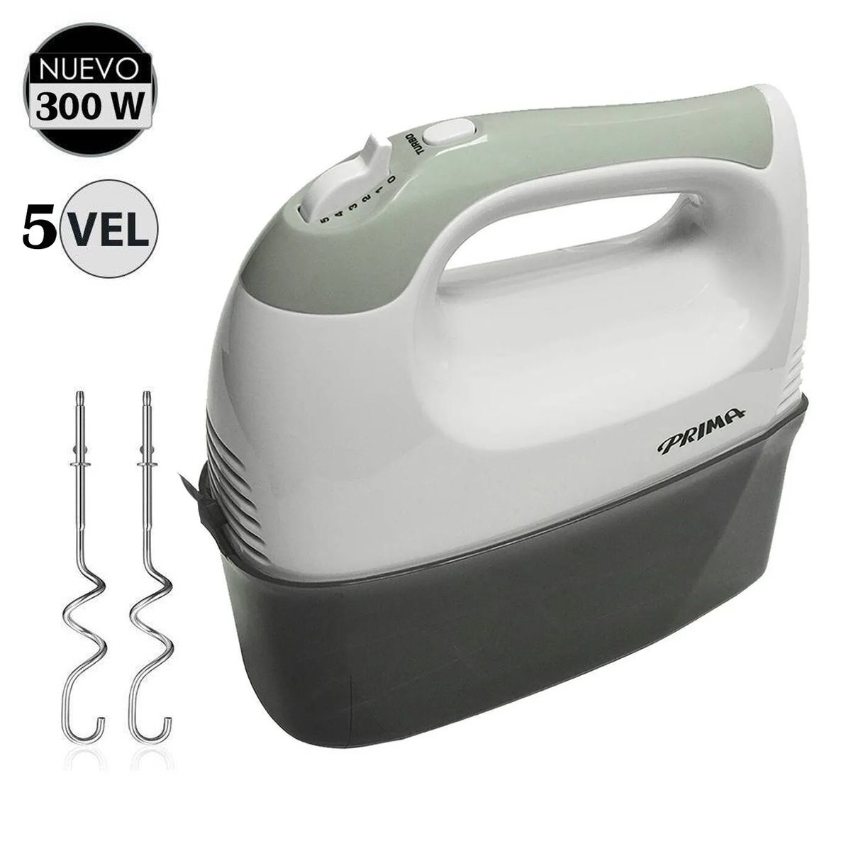 PRIMA - Batidora de Mano Prima HM429-AB 300W Blanco