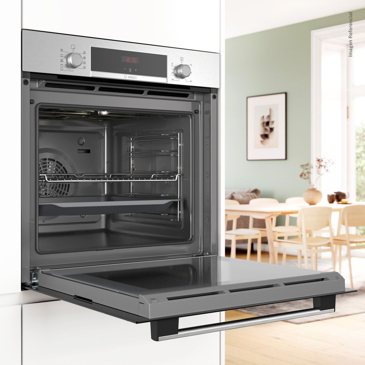 BOSCH - Horno Eléctrico Empotrable 71L Serie 4 HBA514BS1