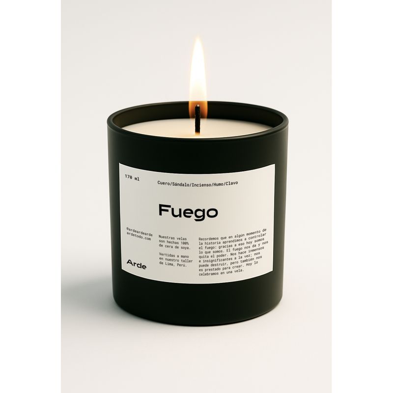 ARDE - Vela Fuego 170Ml