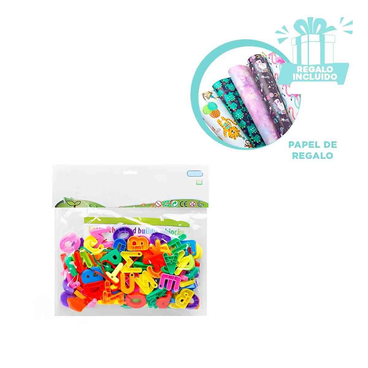 GENERICO - Piezas Armables de Abecedario Y+Papel de Regalo