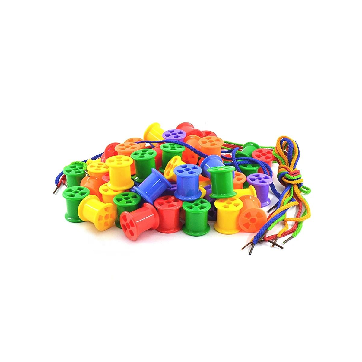 GENERICO - Pack6 Piezas de Ensamblaje Carretes Y+Banderitas Adhesivas