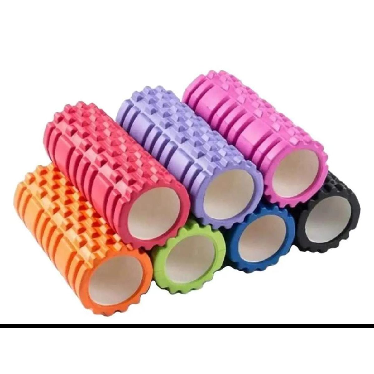 GENERICO - Foam Roller 33cm Rodillo de Espuma para Masajes muscular