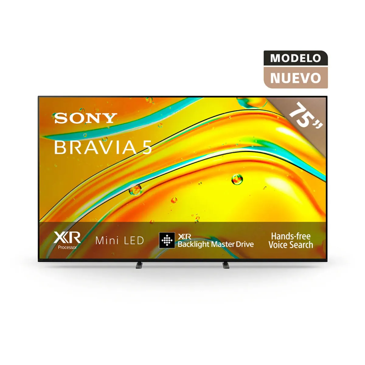 SONY - Sony Televisor Mini LED K-75XR50 Bravia 5 Google TV 4K UHD