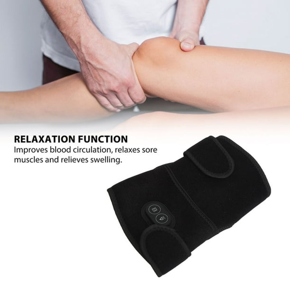 GENERICO - Masajeador De Rodilla Ligero Alivio De Vibración Inalámbrica