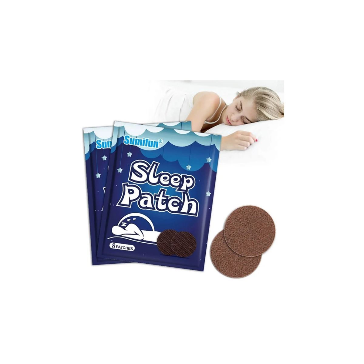 GENERICO - Parche natural para dormir Relax mejora la calidad del sueño