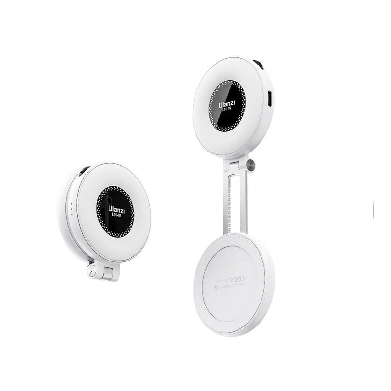 ULANZI - Mini Aro de Luz Led Ulanzi  LM19 MagSafe para celular color Blanco