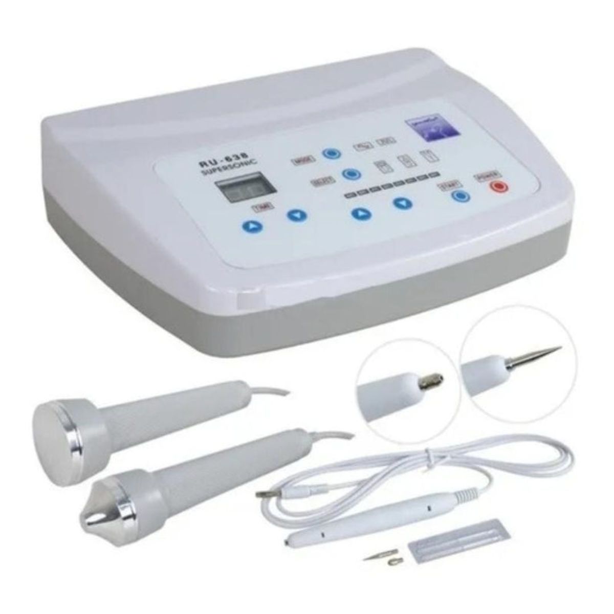 GENERICO - Maquina Ultrasonido Con Cauterizador Corporal Facial Anti Edad