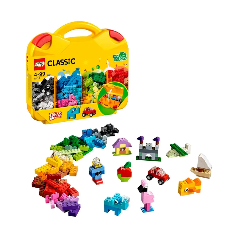 LEGO - LEGO Classic Creative Suitcase 10713 Incluye Organizador