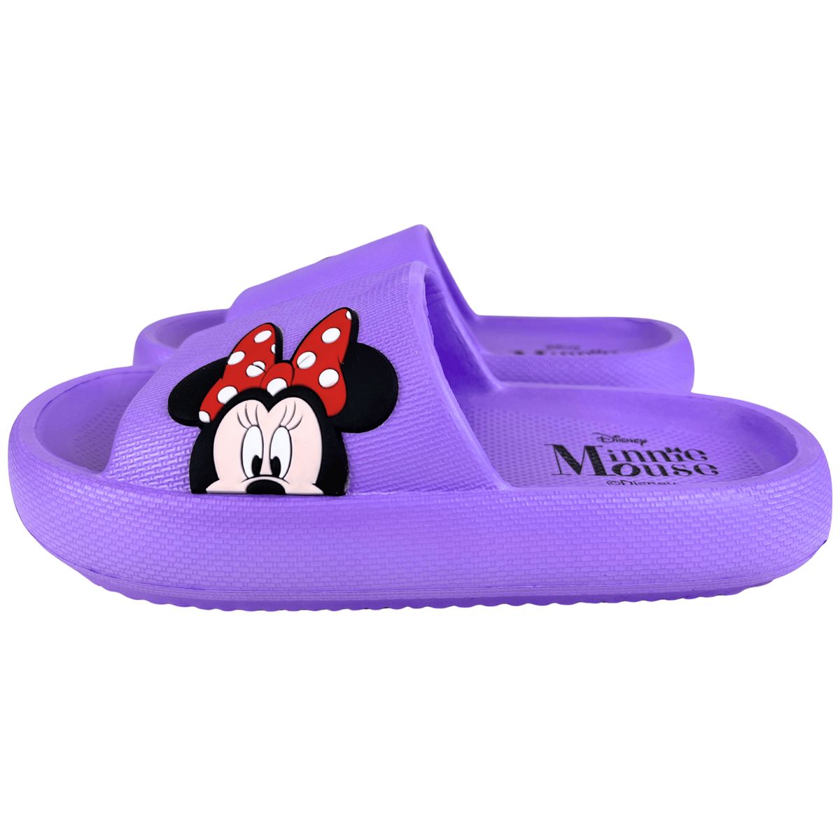 DISNEY - Sandalias Disney MINNIE 3D Lila Tallas 30 al 35