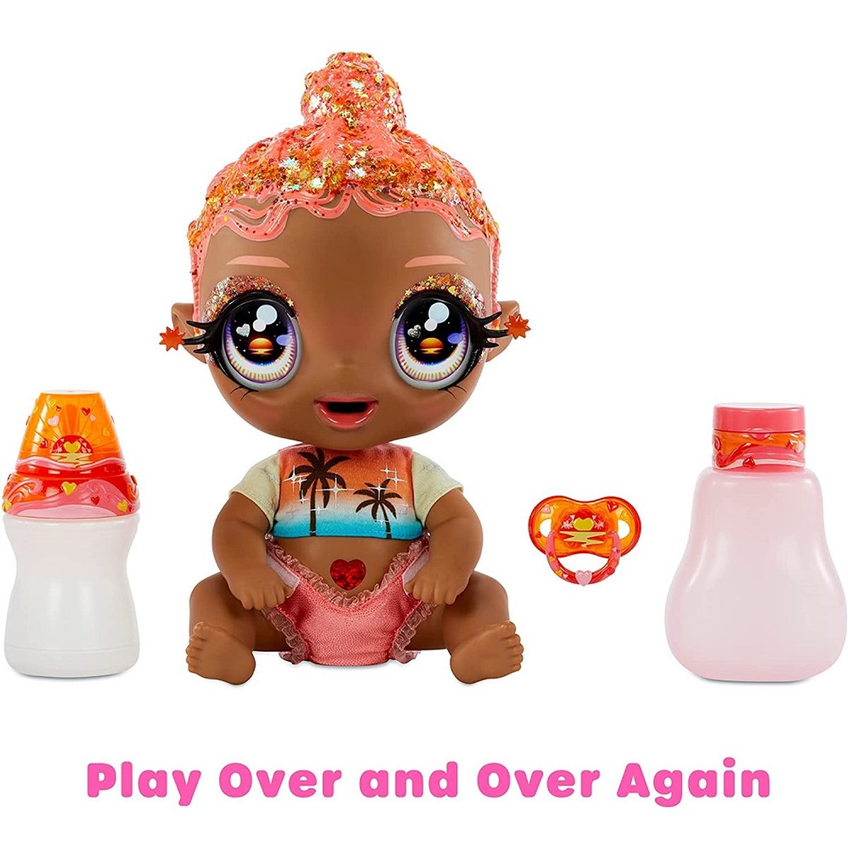 MGA ENTERTAINMENT - Muñeca Glitter Babyz Solana Sunburst