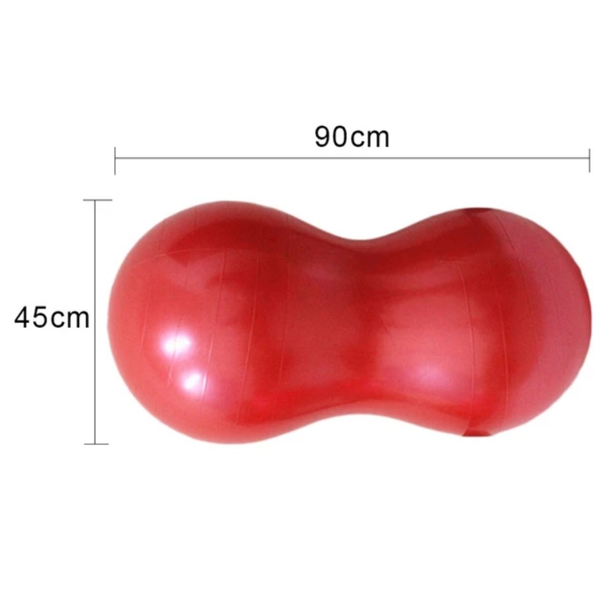 GENERICO - Pelota Fitnes de Yoga Pilates y Rehabilitación con Inflador