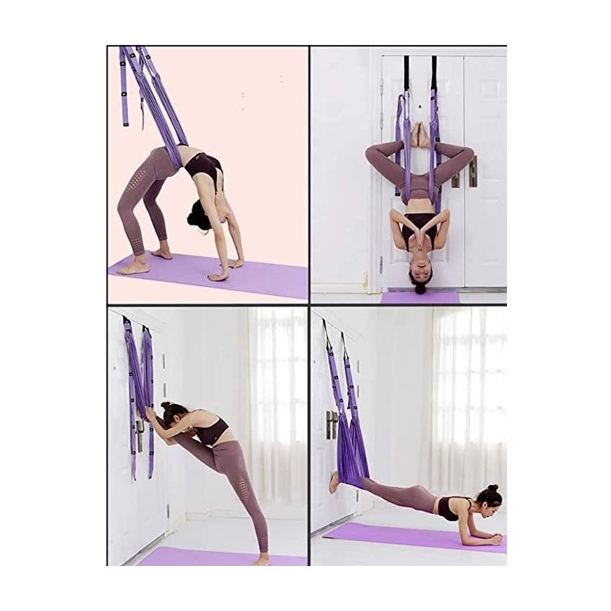 GENERICO - pack Correa estiramiento espalda yoga+mandibula