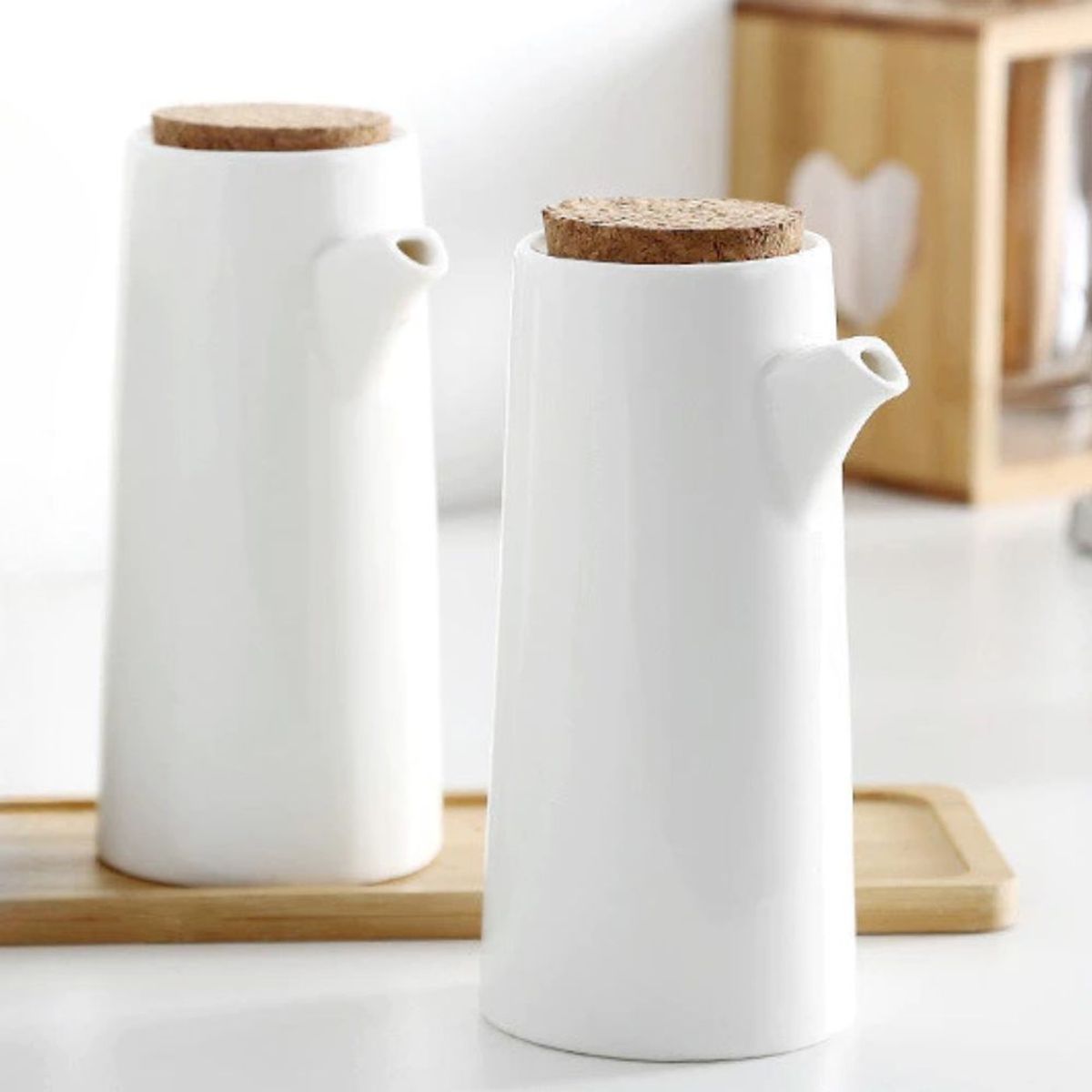 GENERICO - Set de Aceiteros Ceramica