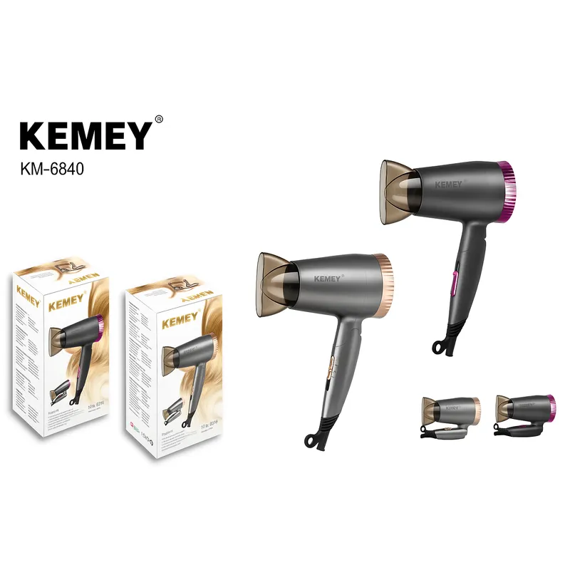 Secadora de Cabello Kemey KM-6840 Oro Sodimac Perú