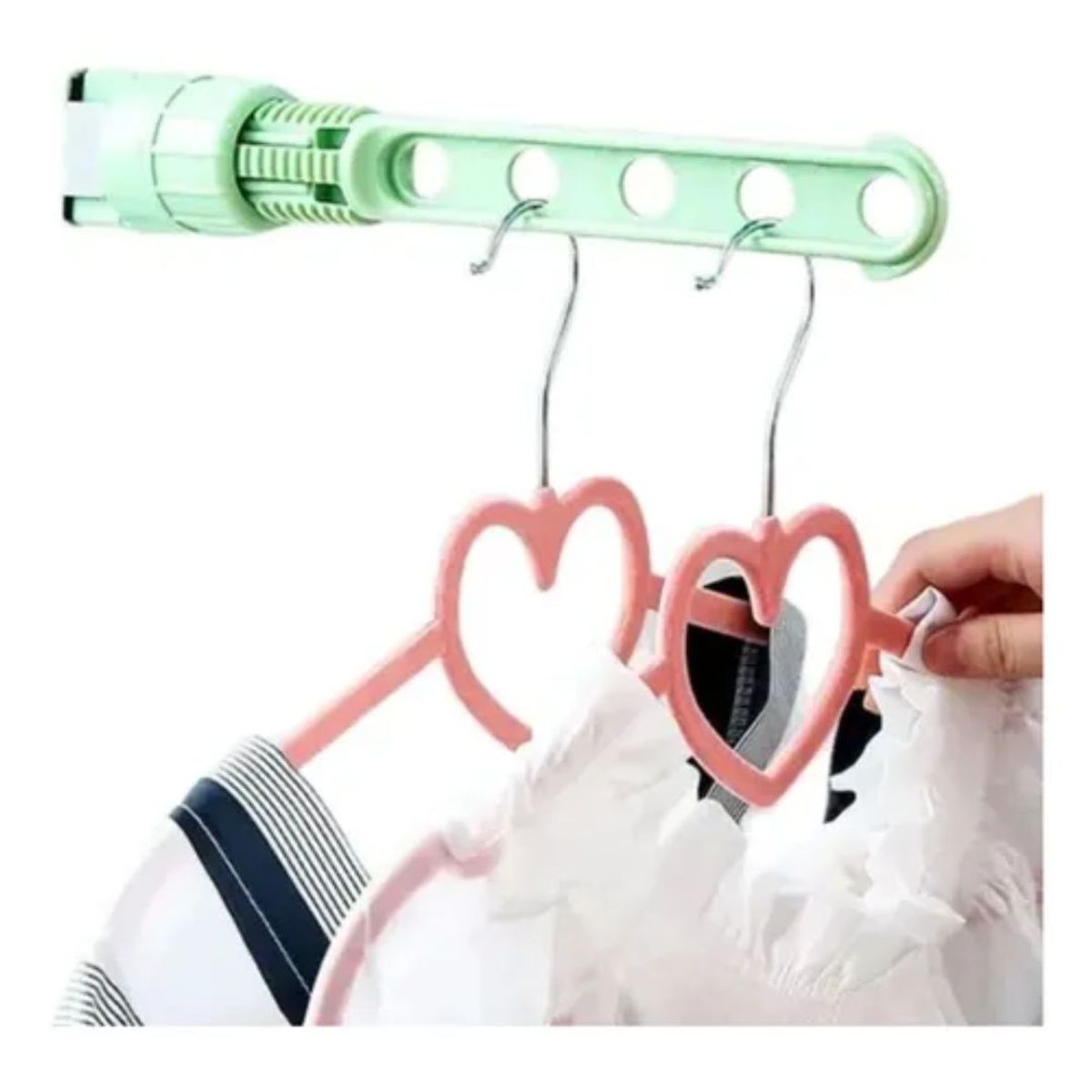 GENERICO - PACK 3 PIEZAS TENDEDERO COLGADOR ROPA PORTATIL GENERICO