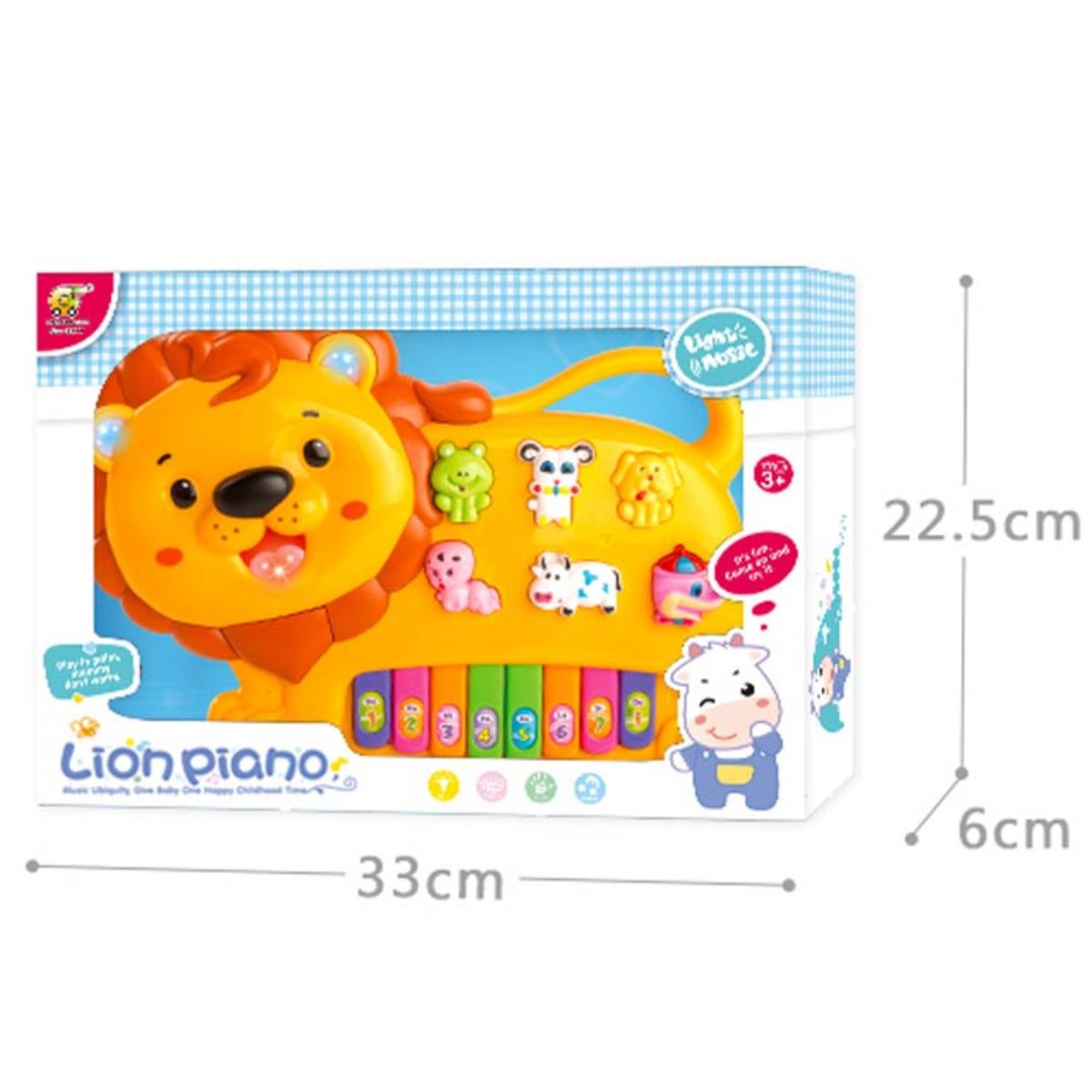 GENERICO - Piano de Juguete Musical de León