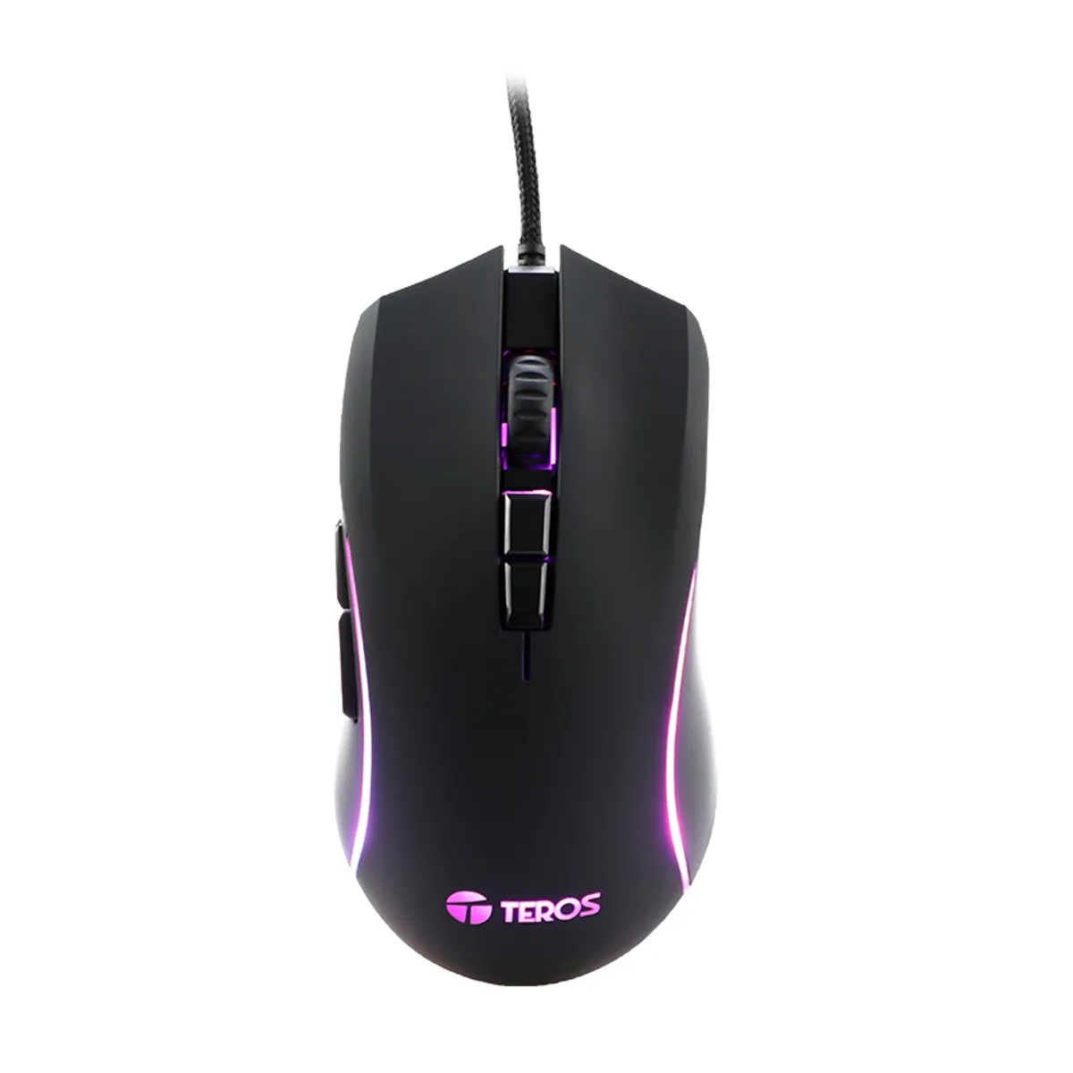 TEROS - Mouse Óptico TEROS TE-5160 - 6400DPI - RGB - USB