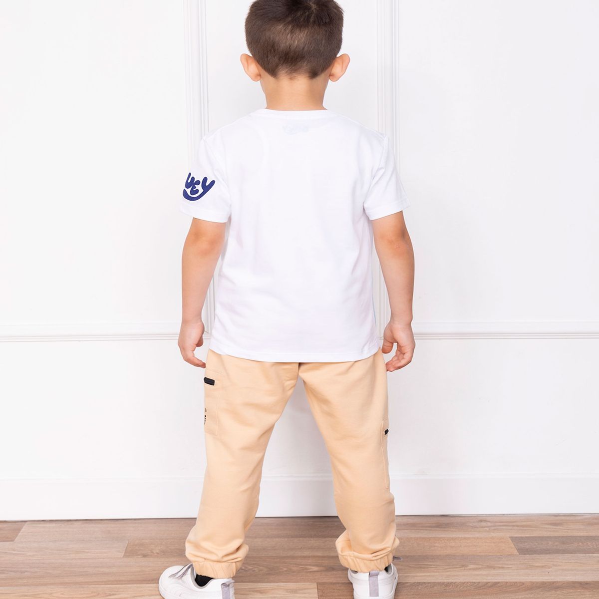 BLUEY - JOGGER BLUEY NIÑO - FRENCH TERRY 100% ALGODON