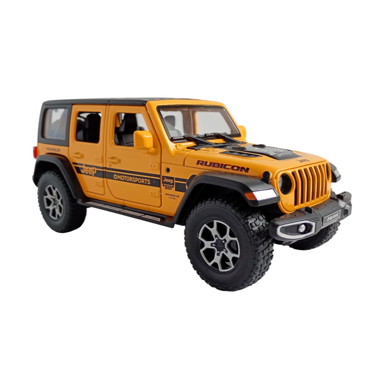 GENERICO - Camioneta Escala 124 Jeep Rubicon Con Luz Y Sonido