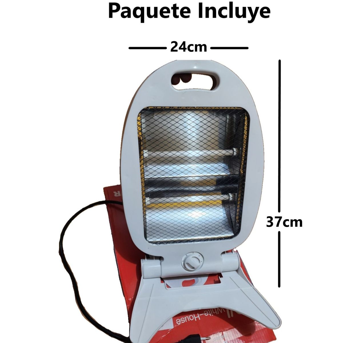 GENERICO - Estufa Calefactor Calentador 400800w - Blanco