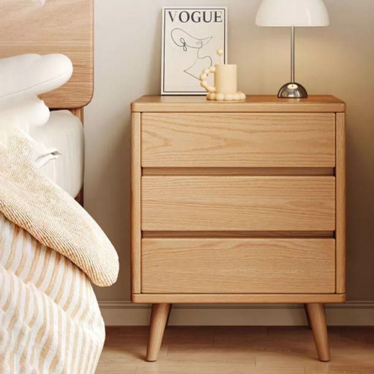 STARHOME - Velador Starhome Vallecas Estilo Nórdico Duna