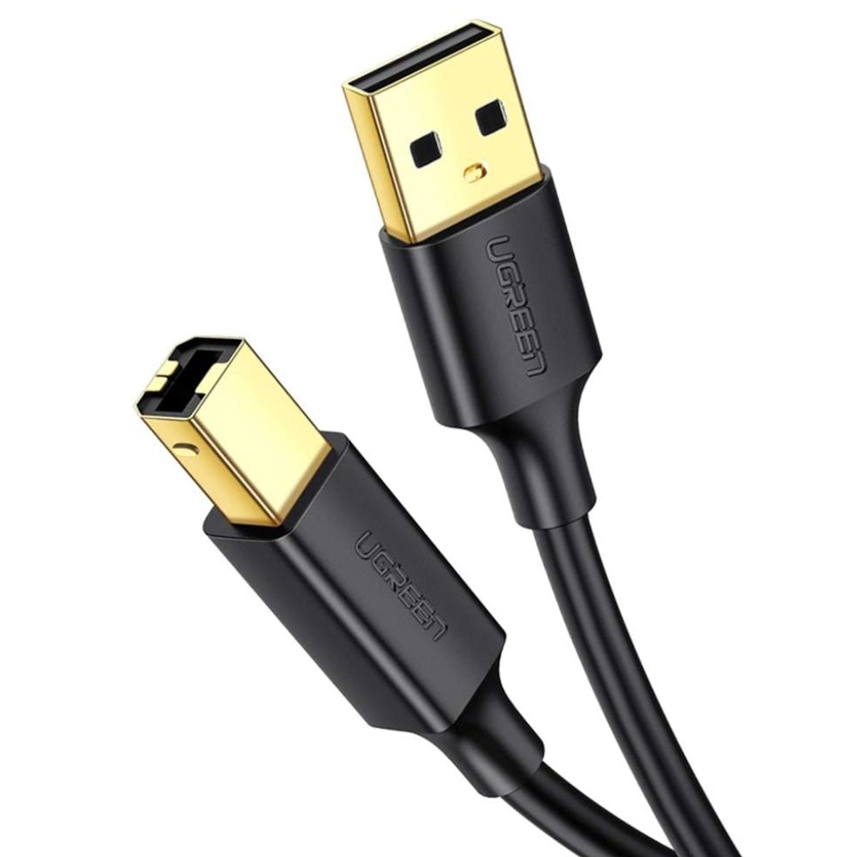 UGREEN - Ugreen Cable USB 2.0 Tipo B para Impresora 3m Negro US135 - 10351