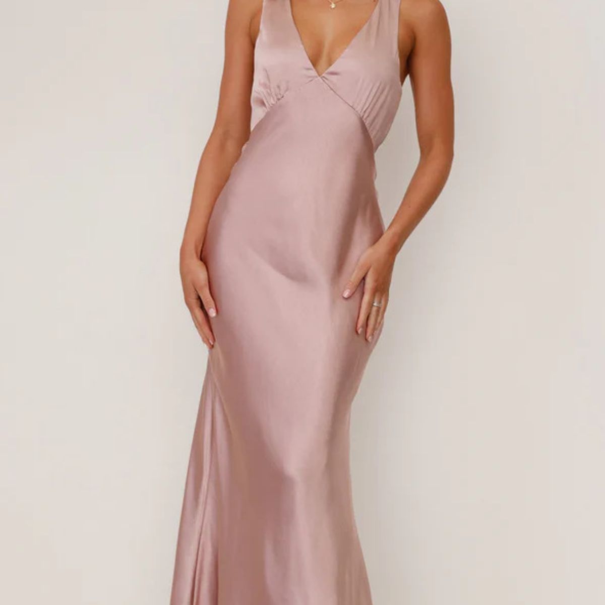 BLWOENS - Vestido casual de verano para mujeres - Rosa