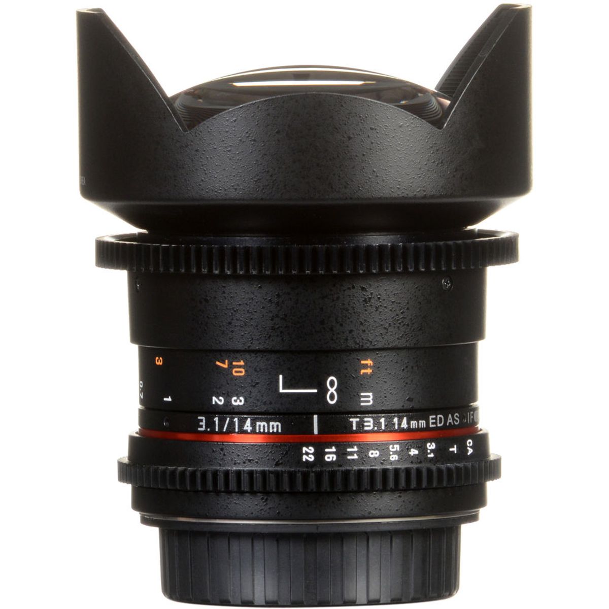 SAMYANG - Samyang 14mm T31 VDSLRII Lente De Cine Para Canon EF Montura - Negro