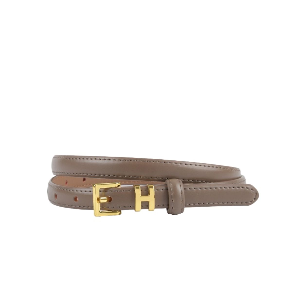 TIOZONEY - Cinturón Mujer-Café