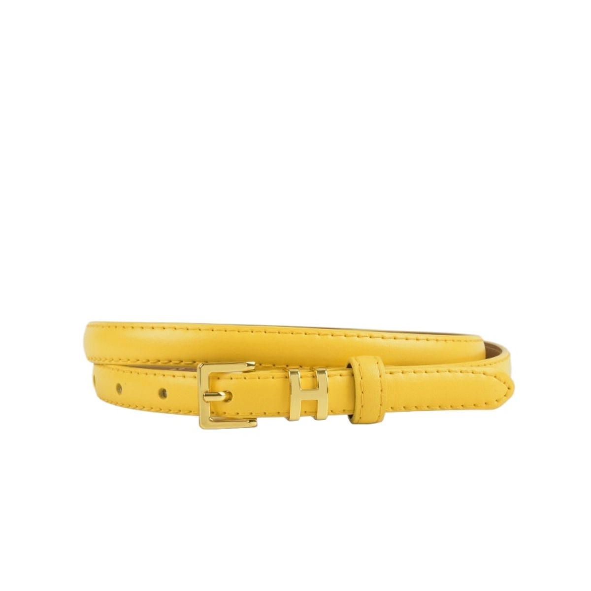 TIOZONEY - Cinturón Mujer-Amarillo