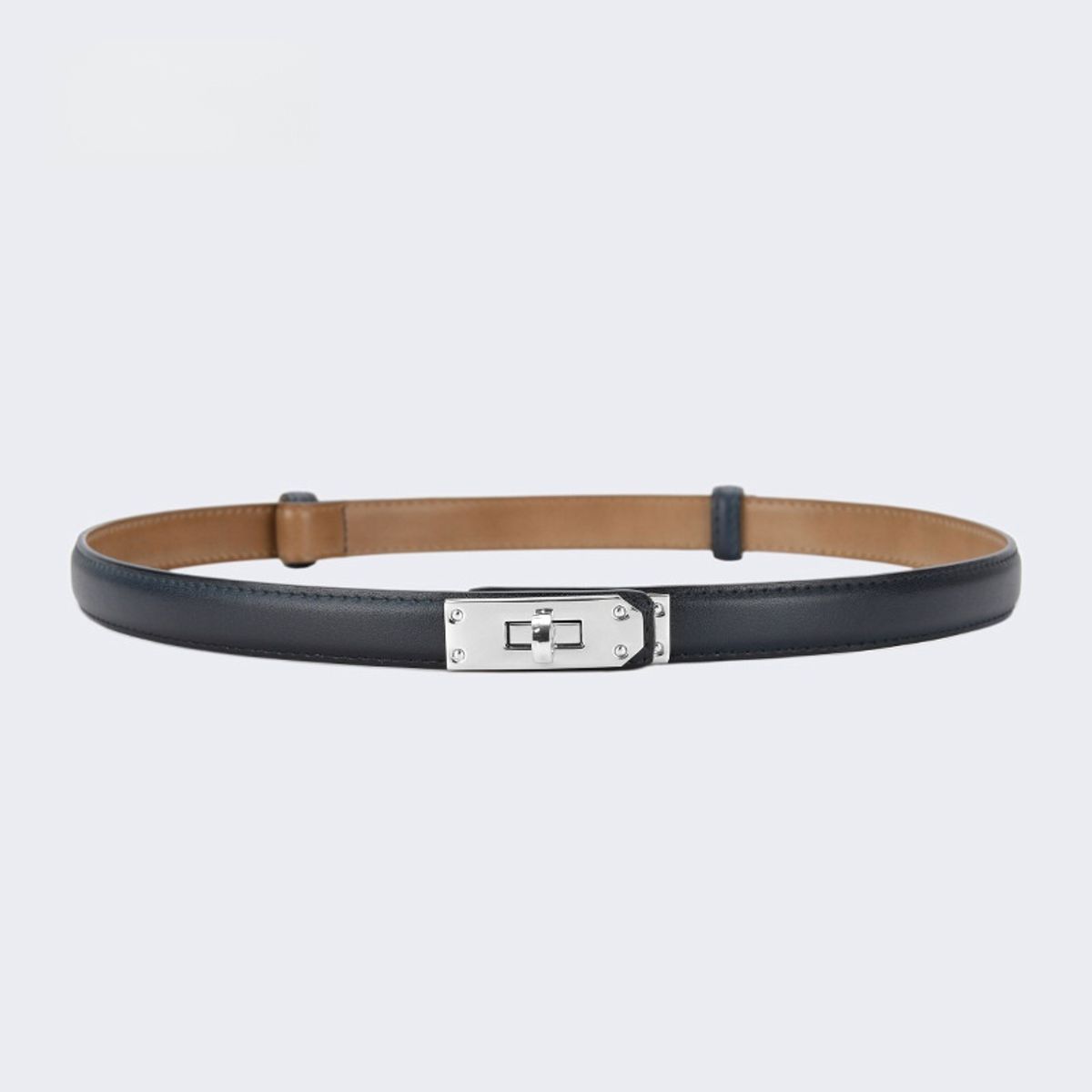 TIOZONEY - Cinturón Mujer-Azul