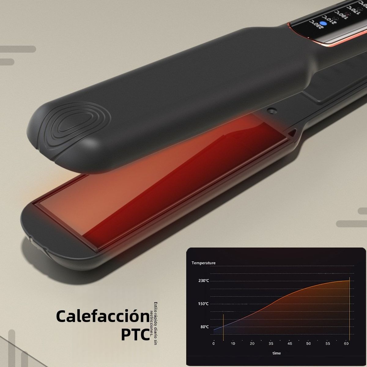 TIOZONEY - Plancha para alisar el pelo
