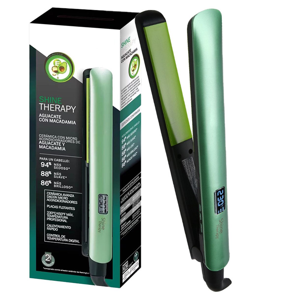 TIOZONEY - Plancha para alisar el pelo