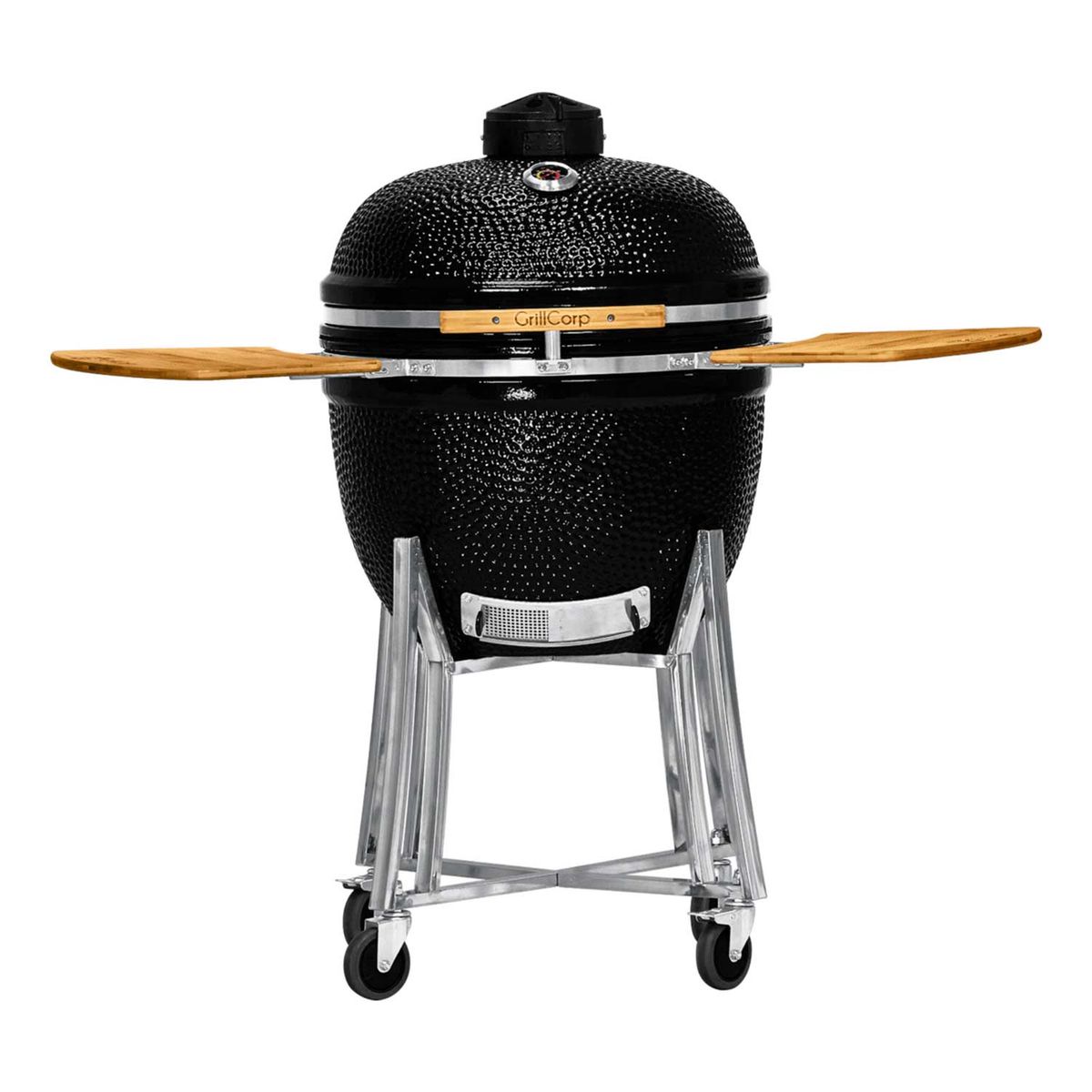 GRILLCORP - Kamado Granada 25 Negro con accesorios