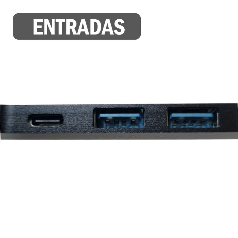 ROMAX - Adaptador Hub USB ROMAX 4 EN 1