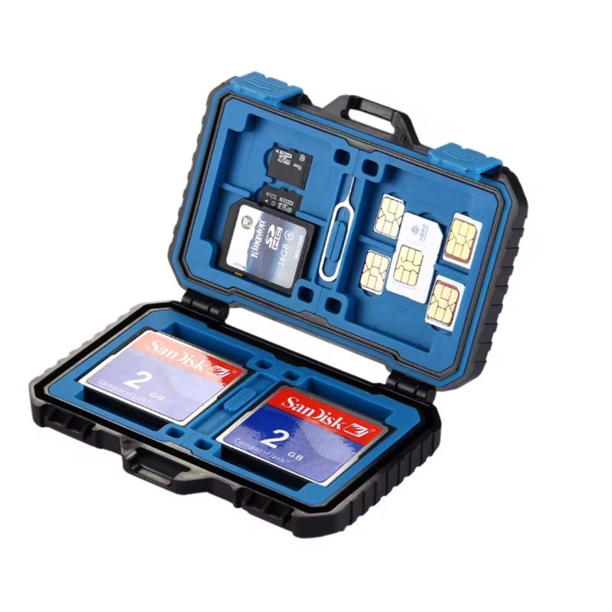 PULUZ - Estuche De Memoria Sd Micro Sd Canon Sony Nikon Lumix Fuji