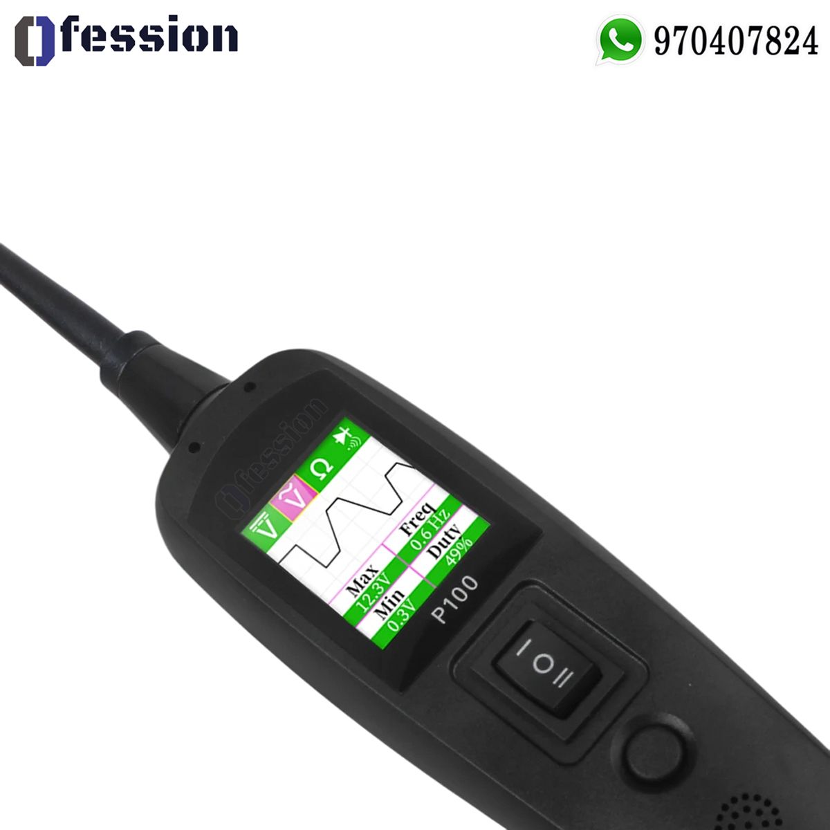 GENERICO - Probador Circuito Automotriz  12V 24V Voltaje Diodo Tester vehicular