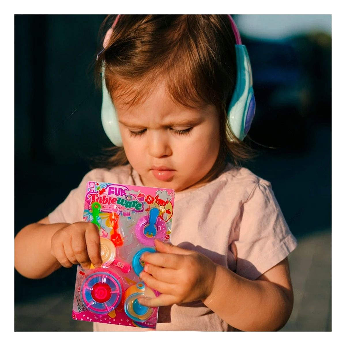GENERICO - Pack4 Juguete de Cocina con Utensilos en Multicolor