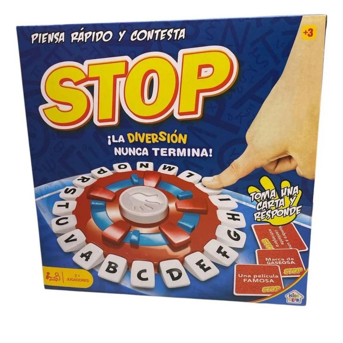 OEM - Juego de Mesa Stop Rojo