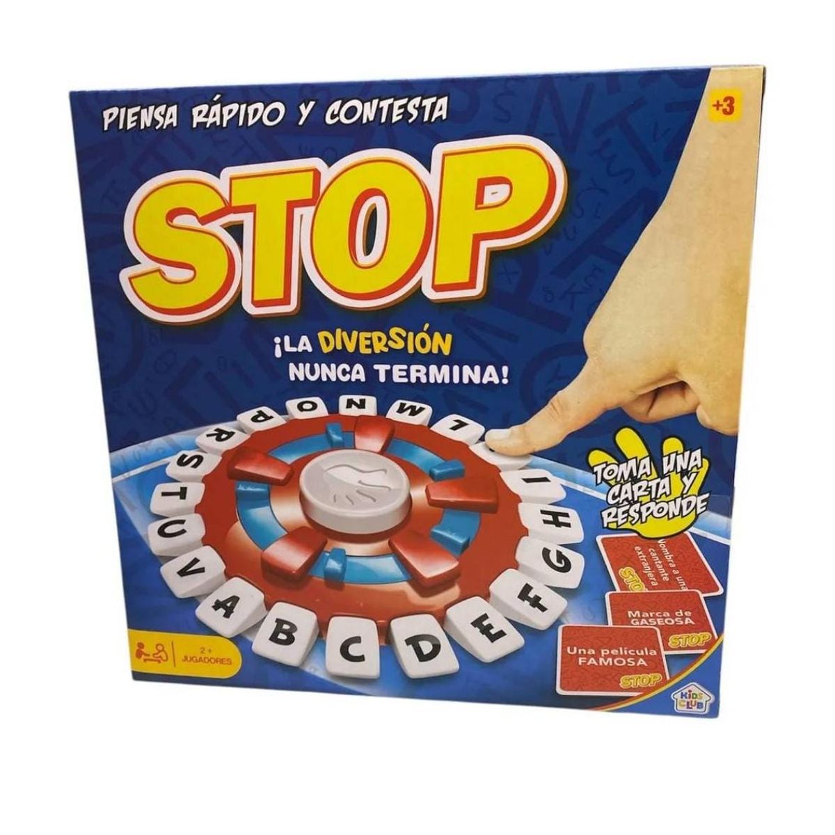 OEM - Juego de Mesa Stop Rojo